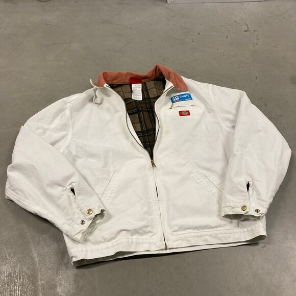 vintage flannel lined dickies Eisenhower jacket